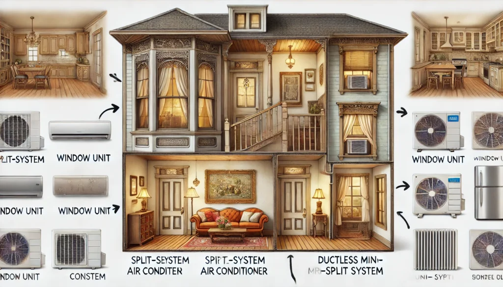 HVAC Options for Old Houses